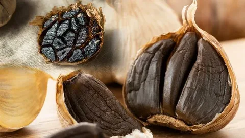 تصویر 1 از سیر سیاه فرآوری شده ستاره دخت + ارگانیک و سالم